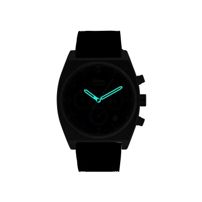 Montre Kelton RC 24 Chrono méca-quartz bleu