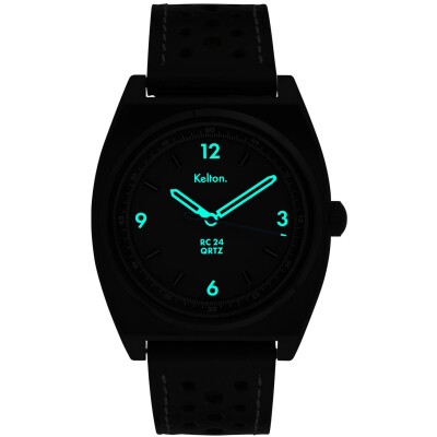 Montre Kelton RC24 Quartz noire – Bracelet Noir

