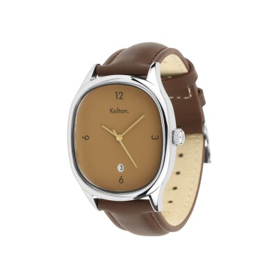 Montre Kelton Grande Colorama double choco