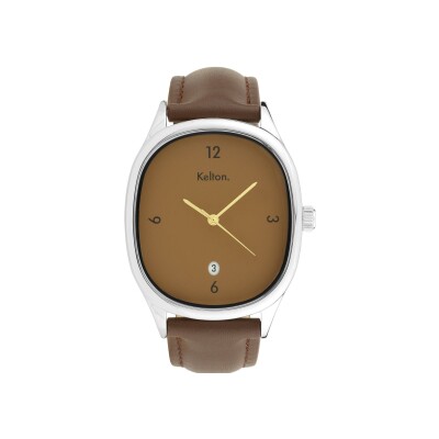 Montre Kelton Grande Colorama double choco