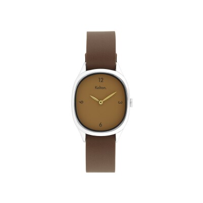 Montre Kelton Colorama double choco