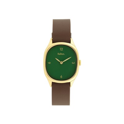 Montre Kelton Colorama menthe choco