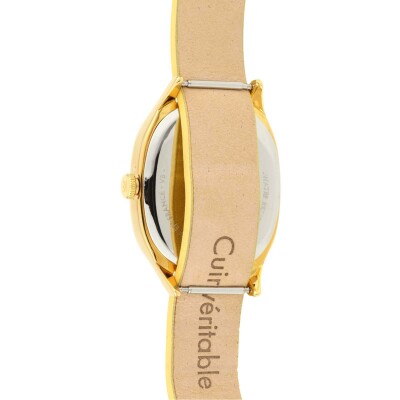 Montre Kelton Colorama Citron - Noisette
