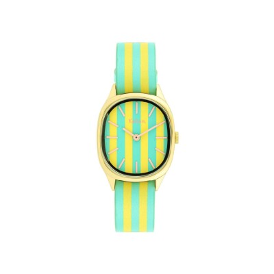 Montre Kelton Colorama Citron  - Basilic