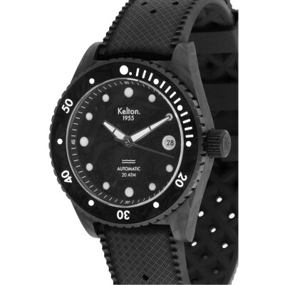 Montre Kelton 1955 Carbone 20 ATM
