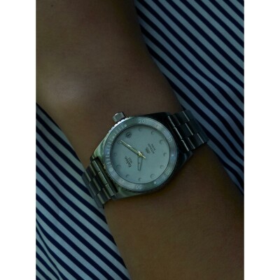 Montre Kelton 1955 Mini blanche - 20 ATM