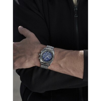 Montre Kelton RC 24 Chrono méca-quartz Blanc - Bracelet jubillee