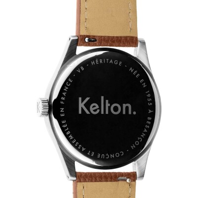 Montre Kelton Héritage Navy Epsom Camel
