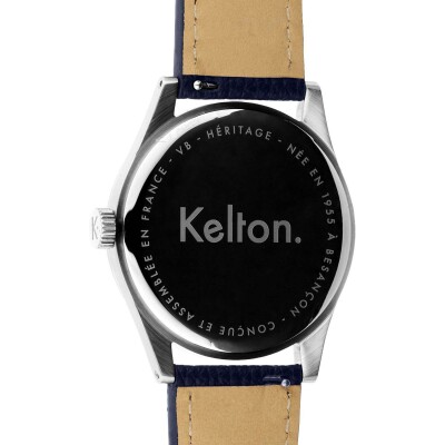 Montre Kelton Héritage Champagne Epsom Navy

