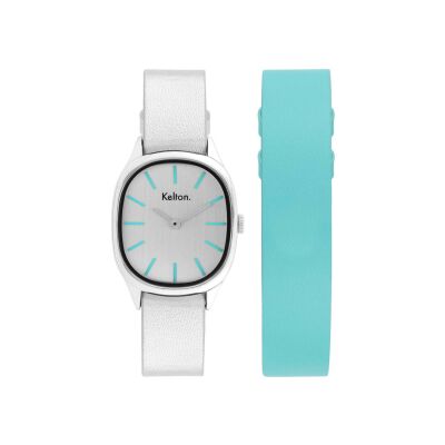 Coffret montre Kelton Colorama Vertdo et second bracelet
