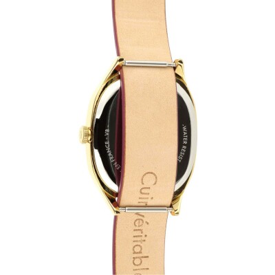 Coffret montre Kelton Colorama Prune et second bracelet