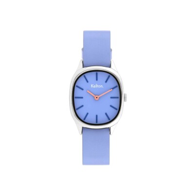Coffret montre Kelton Colorama Mauve et second bracelet