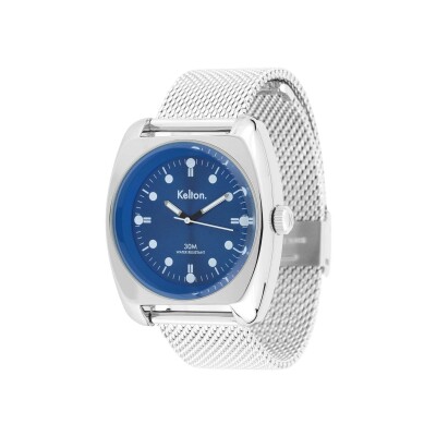 Kelton RC 2 Nato blue-white mesh watch