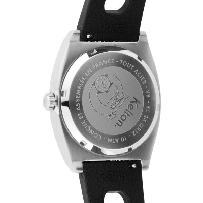 Montre Kelton RC24 Quartz noire – bracelet noir tropic racing