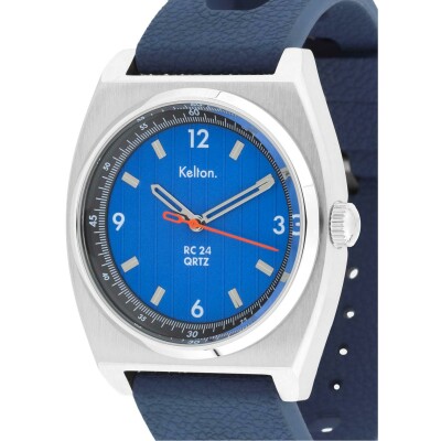 Montre Kelton RC24 Quartz bleue – bracelet bleu tropic racing