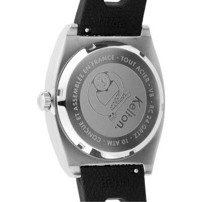 Montre Kelton RC24 Quartz verte – bracelet noir tropic racing