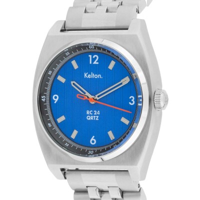 Montre Kelton RC24 Quartz bleue – bracelet Jubilee