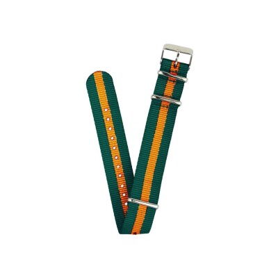 Coffret montre Kelton RC 2 Vert-orange Mesh et bracelet Nato