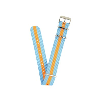 Coffret montre Kelton RC 2 Bleu-orange Mesh et bracelet Nato