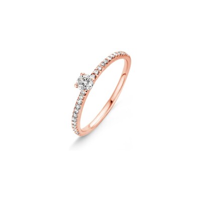 Bague One More Salina en or rose et diamants