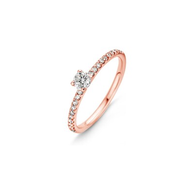 Bague One More Salina en or rose et diamants