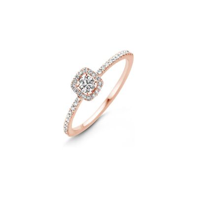 Bague One More Salina en or rose et diamants