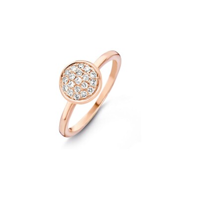 Bague One More Vulsini en or rose et diamants