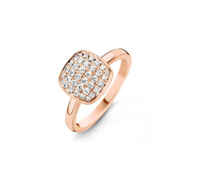 Bague One More Vulsini en or rose et diamants