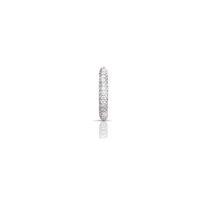 Bague One More Ischia Basics en or blanc et diamant