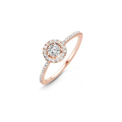 Bague One More Salina en or rose et diamants