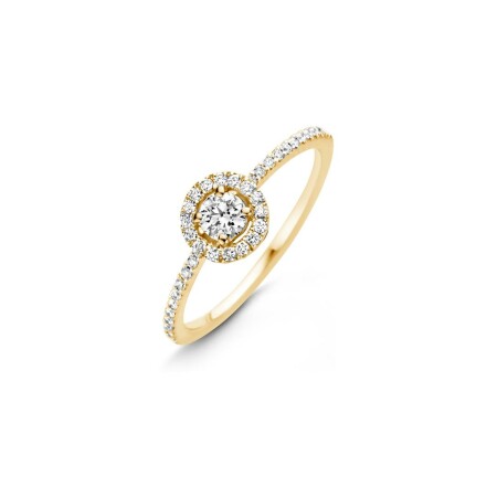 Bague One More Salina en or jaune et diamants