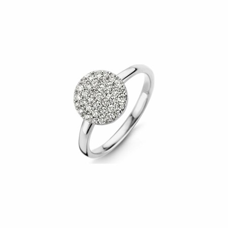 Bague One More Eolo en or blanc et diamants de 0.455ct