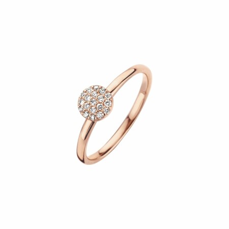 Bague One More Eolo en or rose et diamants