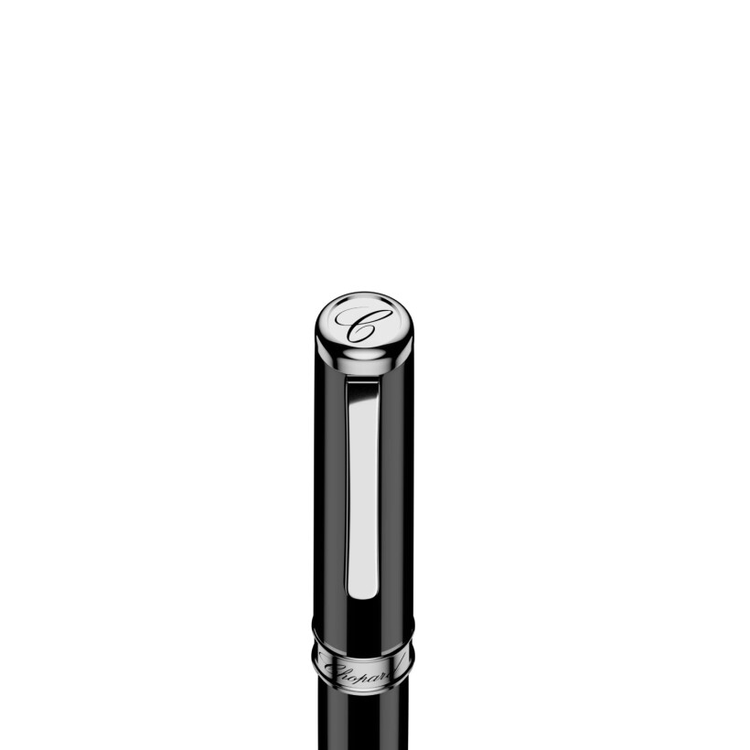 Stylo bille Chopard Classic en résine noire