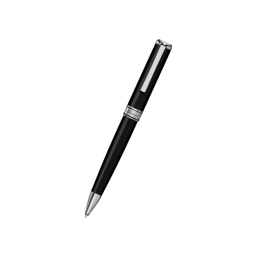 Stylo bille Chopard Classic en résine noire