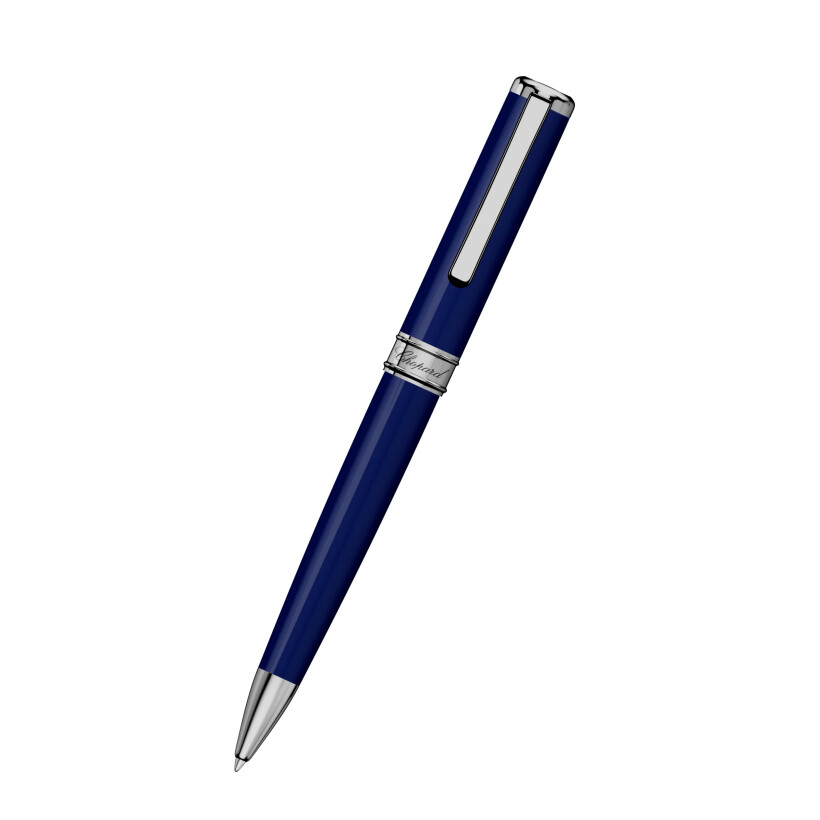 Stylo bille Chopard Classic en résine bleu marine