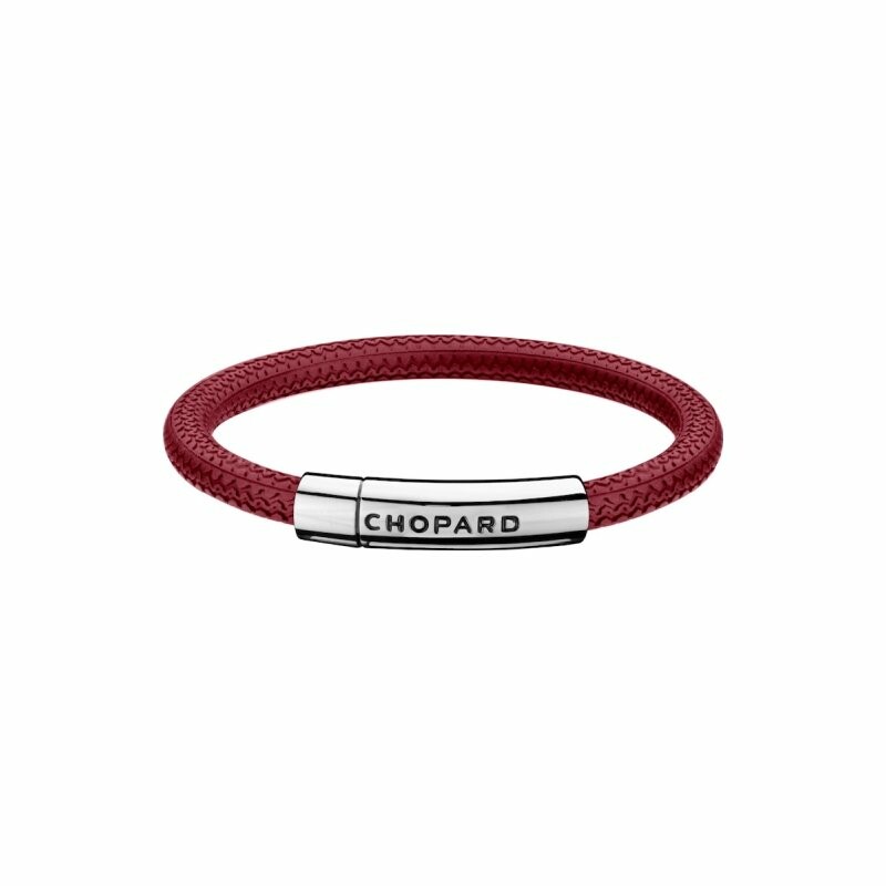 Chopard Classic Racing Mille Miglia bracelet, steel, rubber, 21cm