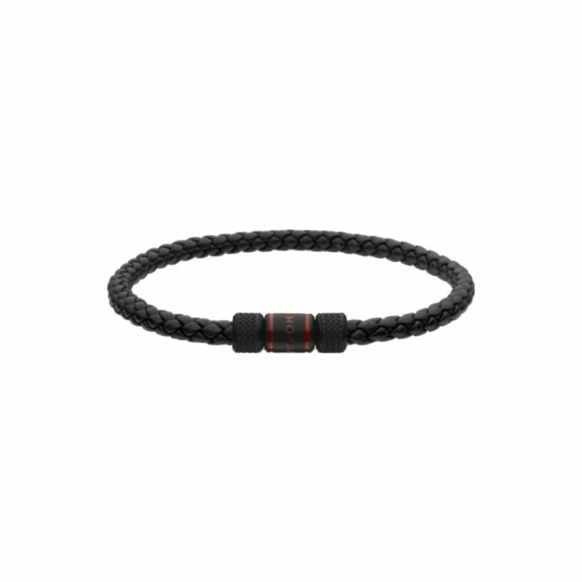 Chopard Classic Racing bracelet, leather, PVD, 19cm