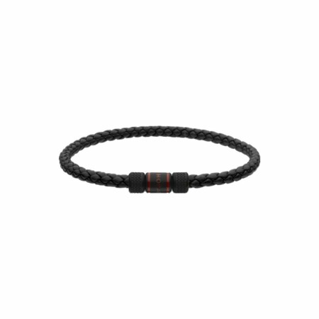 Bracelet Chopard Classic Racing PVD noir mat, 21cm