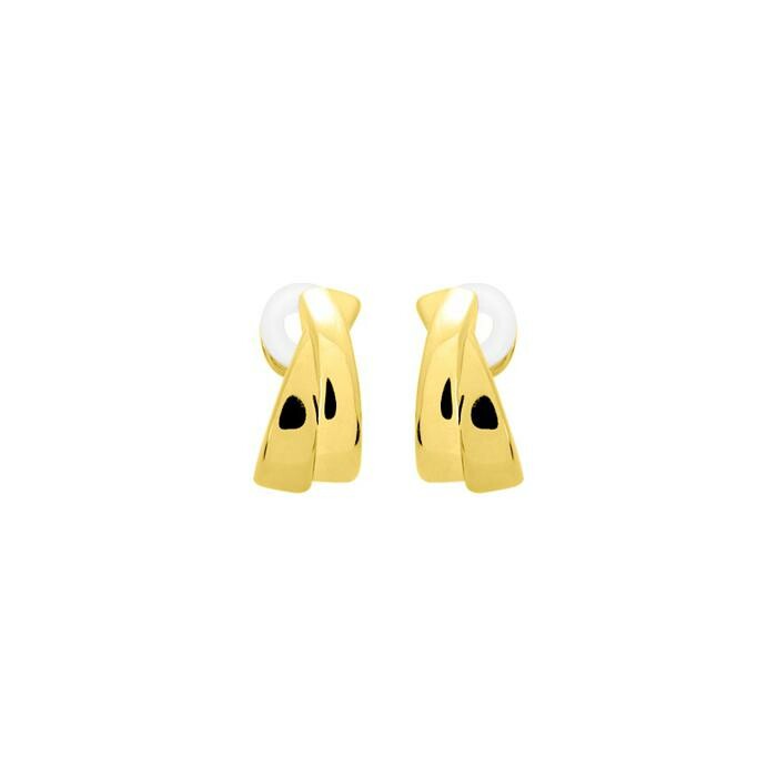 Boucles d'oreilles créoles en or jaune