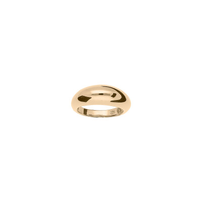 Bague jonc en plaqué or, taille 58