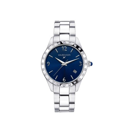 Montre Mauboussin Il est Grand Temps, bleu nuit