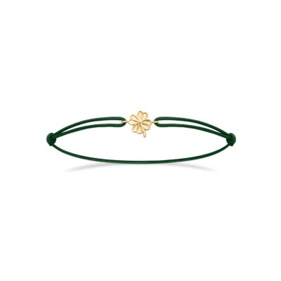 Bracelet cordon en plaqué or