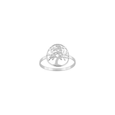 Bague en or blanc