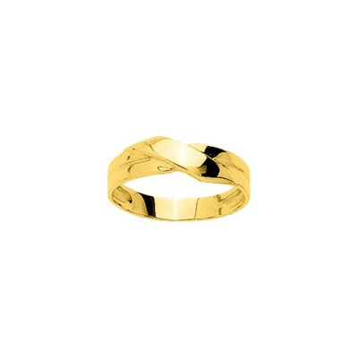 Bague lien en or jaune