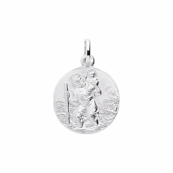 ▷ Médaille Saint-Christophe Argent Homme – BIJOUX ARGENT FRANCE
