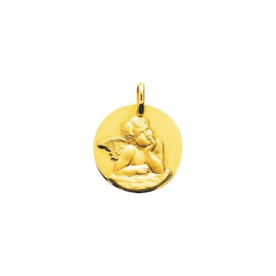 Médaille Ange en or jaune