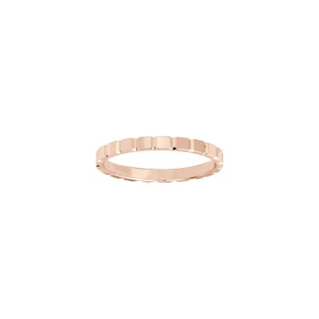 Alliance en or rose, 2mm