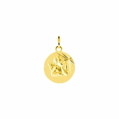 Médaille ange en or jaune