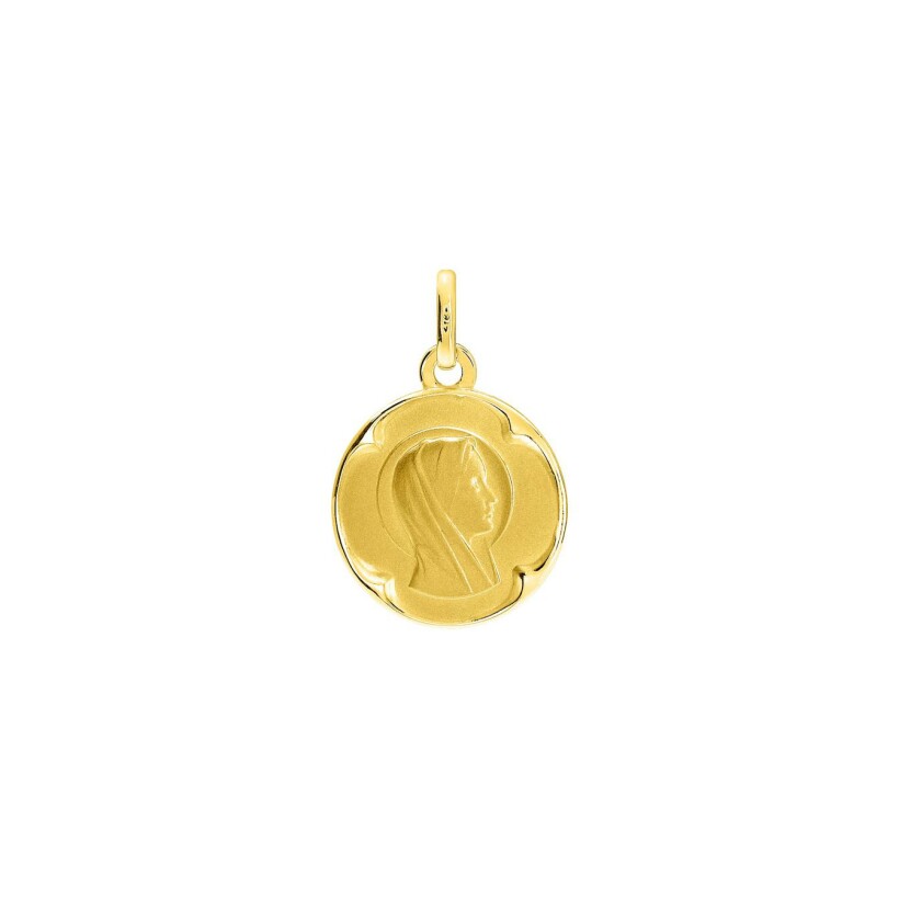 Médaille Vierge en or jaune